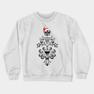 Christmas Haunted Mansion Dark Green Crewneck Sweatshirt